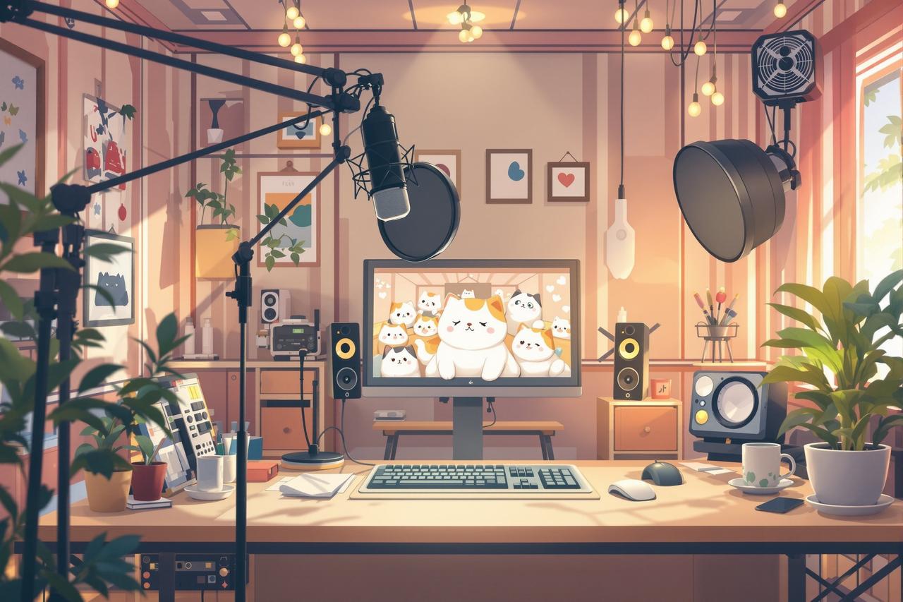 星芽免费短剧新闻 - 配音大咖加盟！知名声优为《猫咪面包店》注入灵魂